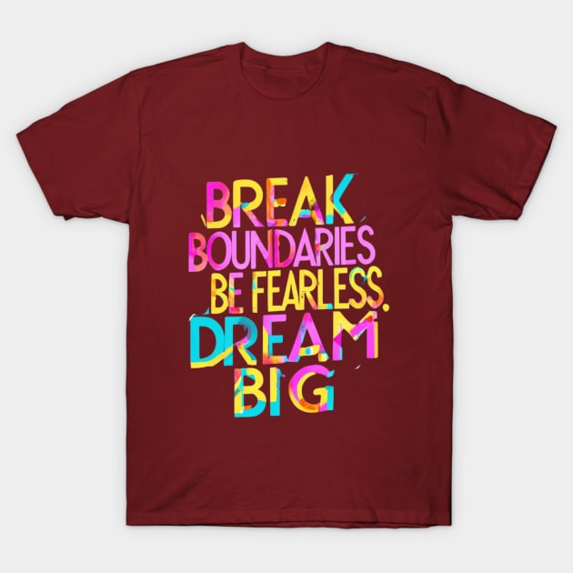 Fearlessness T-Shirt by masksutopia